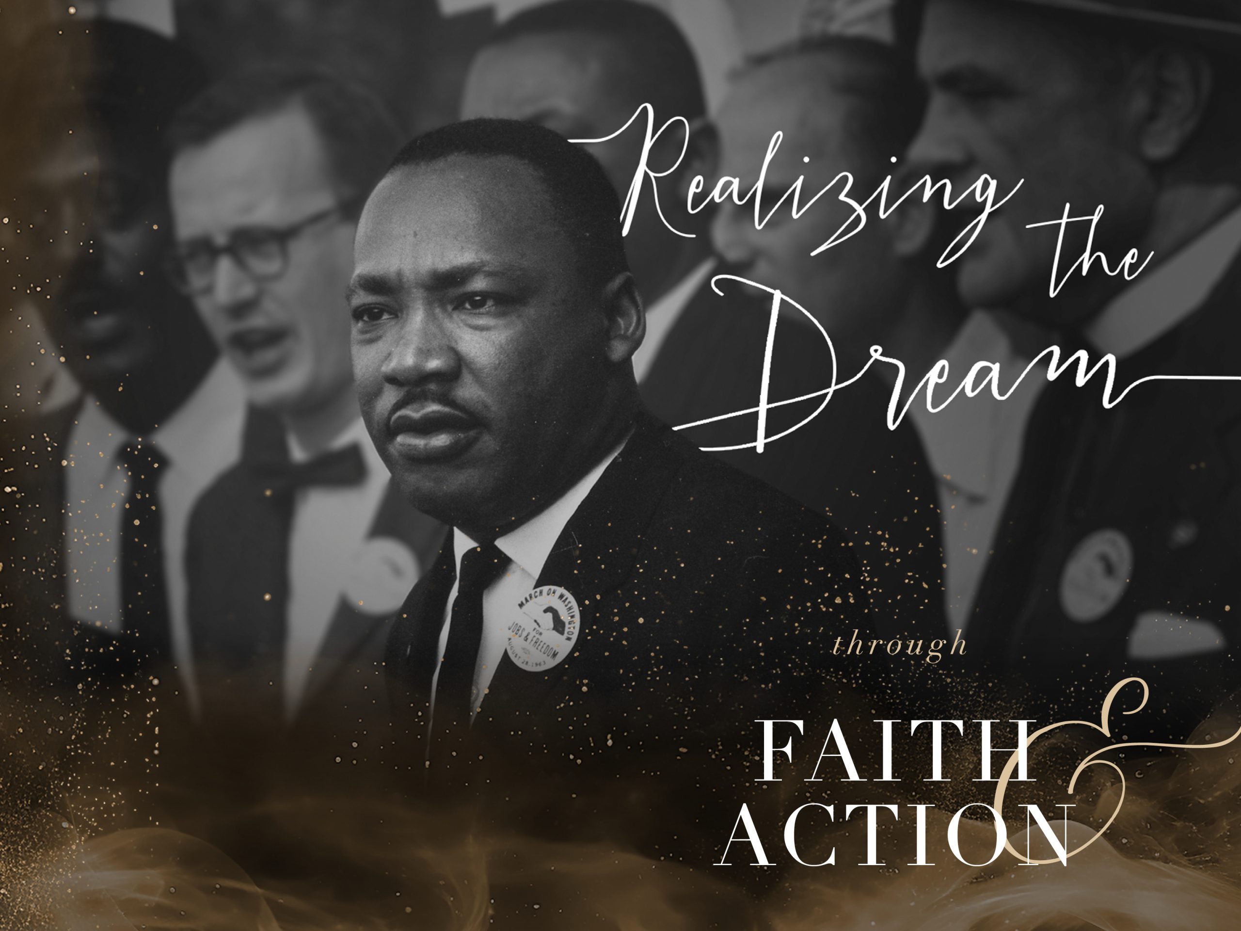 Realizing the Dream through Faith and Action 2026 logo